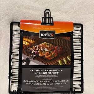 Black Flexible Grilling Basket